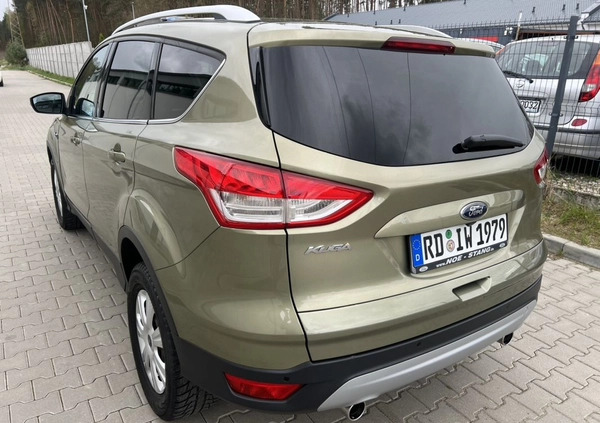 Ford Kuga cena 42900 przebieg: 148726, rok produkcji 2013 z Łobez małe 704